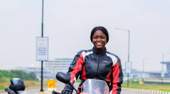 Cover Image for Biker Lara Annie Wins Two Awards At Recently Concluded Bikers In Nigeria Award