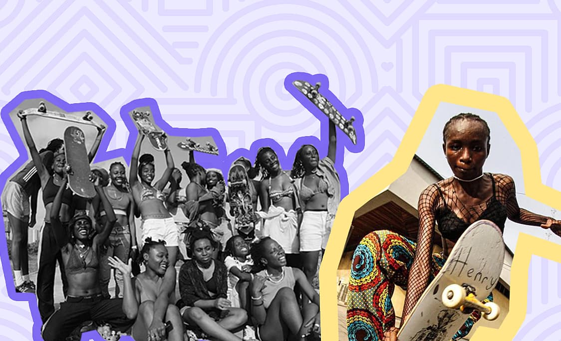 Cover Image for Dencity Is Changing the Conversation About Women Skateboarding in Nigeria