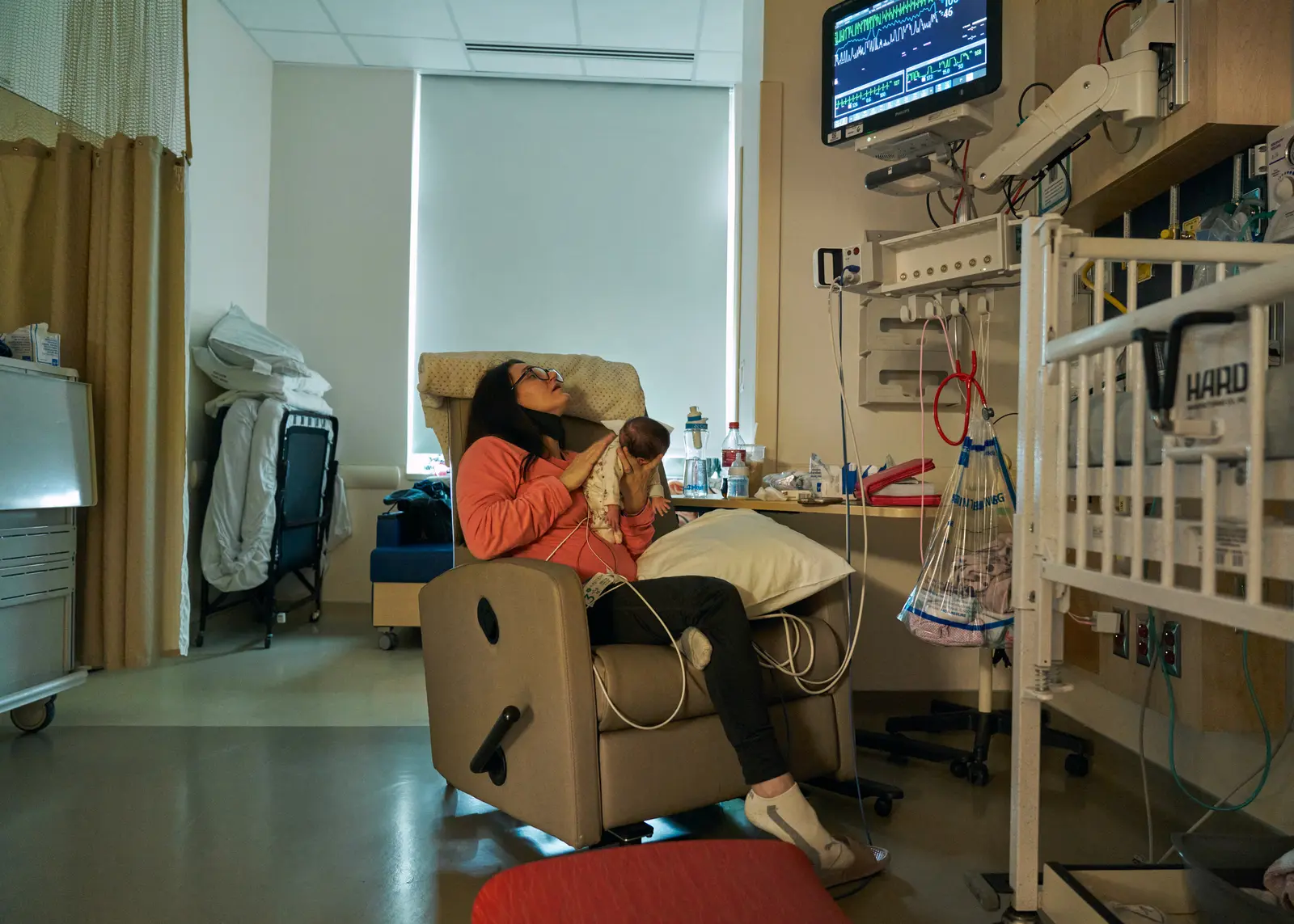 Cover Image for Woman Narrates Her Ordeal Stuck Between Abortion Restrictions, Social Services and Catering To Her Sick Newborn