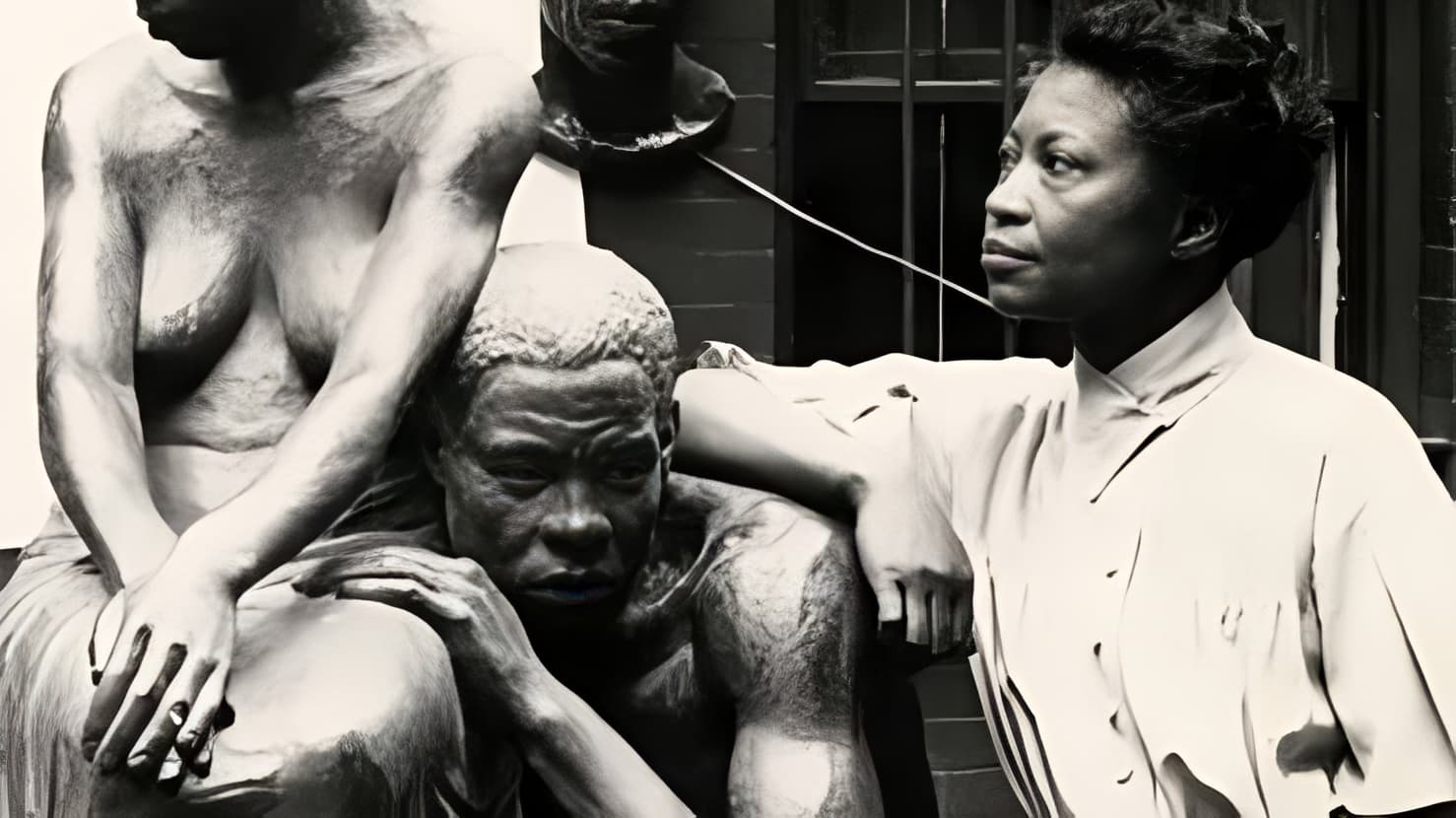 Cover Image for African-American Sculptor Augusta Savage
